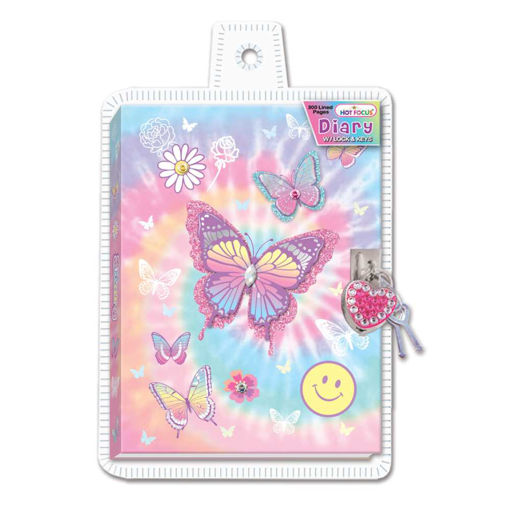Picture of HOT FOCUS DAIRY W LOCK KEYS BUTTERFLY